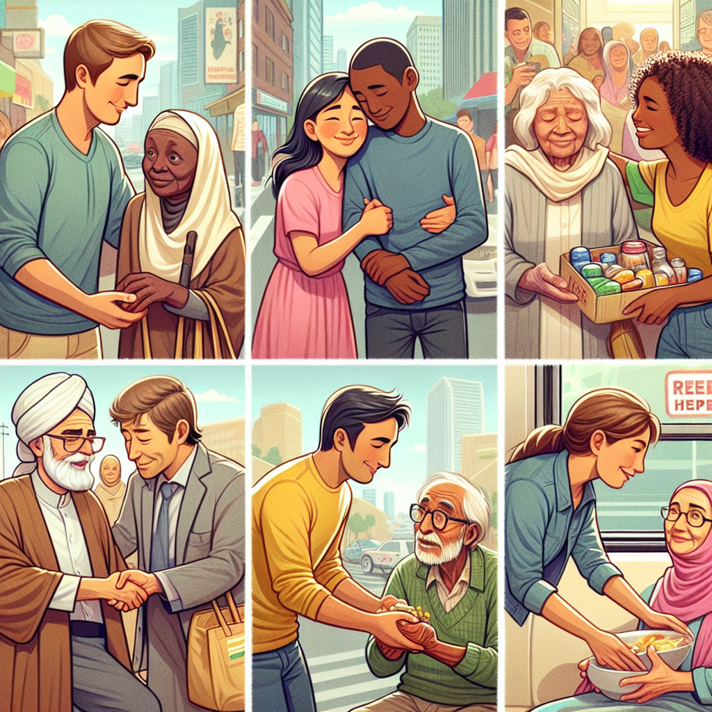 Добрые поступки людей: Влияние на общество и личное благополучие