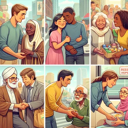 Добрые поступки людей: Влияние на общество и личное благополучие